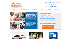 Desktop Screenshot of accesslegalcare.com