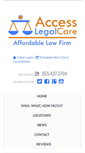 Mobile Screenshot of accesslegalcare.com